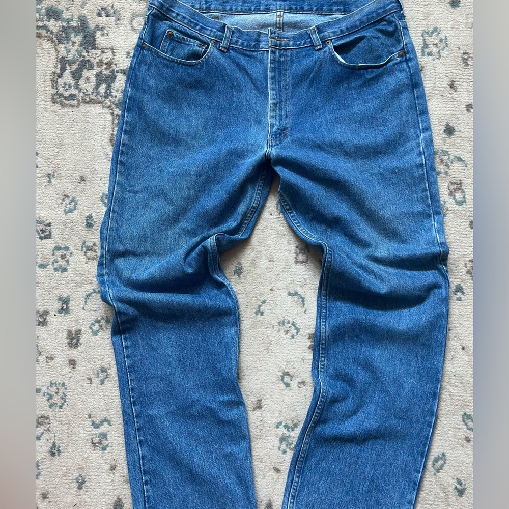 Classic Blue Polo Straight Jeans